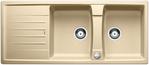 BLANCO LEXA 8 S, SILGRANIT, champagne, with drain remote control, reversible, 800 mm min. cabinet size