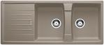 BLANCO LEXA 8 S, SILGRANIT, tartufo, ohne Ablauffernbedienung, reversibel, 800 mm Untermaß