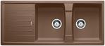 BLANCO LEXA 8 S, SILGRANIT, muskat, ohne Ablauffernbedienung, reversibel, 800 mm Untermaß