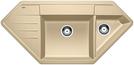 BLANCO LEXA 9 E, SILGRANIT, champagner, ohne Ablauffernbedienung, Becken rechts, 800 mm Untermaß