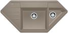 BLANCO LEXA 9 E, SILGRANIT, tartufo, ohne Ablauffernbedienung, Becken rechts, 800 mm Untermaß