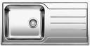 BLANCO MEDIAN XL 6 S-IF, Edelstahl Bürstfinish, ohne Ablauffernbedienung, Becken links, 600 mm Untermaß