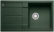 BLANCO METRA 5 S, SILGRANIT, grün, mit Ablauffernbedienung, reversibel, 500 mm Untermaß