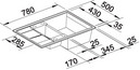 BLANCO METRA 6 S Compact, SILGRANIT, tartufo, with drain remote control, reversible, 600 mm min. cabinet size