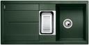 BLANCO METRA 6 S, SILGRANIT, grün, mit Ablauffernbedienung, mit Zubehör, reversibel, 600 mm Untermaß