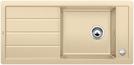BLANCO MEVIT XL 6 S, SILGRANIT, champagne, with drain remote control, reversible, 600 mm min. cabinet size