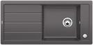 BLANCO MEVIT XL 6 S, SILGRANIT, rock grey, with drain remote control, reversible, 600 mm min. cabinet size