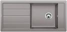 BLANCO MEVIT XL 6 S, SILGRANIT, alu metallic, w/o drain remote control, reversible, 600 mm min. cabinet size