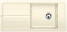 BLANCO MEVIT XL 6 S, SILGRANIT, jasmine, w/o drain remote control, reversible, 600 mm min. cabinet size
