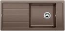 BLANCO MEVIT XL 6 S, SILGRANIT, coffee, w/o drain remote control, reversible, 600 mm min. cabinet size