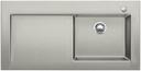 BLANCO MODEX-M 60, SILGRANIT, pearl grey, with drain remote control, with accessories, bowl right, 600 mm min. cabinet size