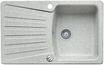BLANCO NOVA 45 S, SILGRANIT, greystone, with drain remote control, reversible, 450 mm min. cabinet size