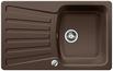 BLANCO NOVA 45 S, SILGRANIT, coffee, with drain remote control, reversible, 450 mm min. cabinet size