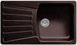 BLANCO NOVA 5 S, SILGRANIT, brown, w/o drain remote control, reversible, 500 mm min. cabinet size