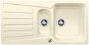 BLANCO NOVA 6 S, SILGRANIT, jasmine, with drain remote control, reversible, 600 mm min. cabinet size