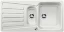 BLANCO NOVA 6 S, SILGRANIT, silk grey, with drain remote control, reversible, 600 mm min. cabinet size