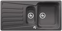 BLANCO NOVA 6 S, SILGRANIT, rock grey, with drain remote control, reversible, 600 mm min. cabinet size