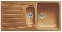 BLANCO NOVA 6 S, SILGRANIT, virginia, vidage manuel, avec siphon, réversible, 600 mm Taille sous meuble min.