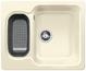 BLANCO NOVA 6, SILGRANIT, jasmine, w/o drain remote control, reversible, 600 mm min. cabinet size