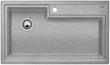 BLANCO PLENTA, SILGRANIT, steingrau, ohne Ablauffernbedienung, ohne Zubehör, keine Beckenlage, 900 mm Untermaß