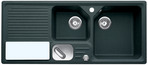 BLANCO STONE, SILGRANIT Clean, anthrazit, mit Ablauffernbedienung, mit Zubehör, Becken rechts, 800 mm Untermaß