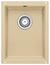 BLANCO SUBLINE 320-U, SILGRANIT bis 10-2008, champagner, mit Ablauffernbedienung, keine Beckenlage, 400 mm Untermaß