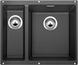 BLANCO SUBLINE 340/160-U, SILGRANIT, anthracite, w/o drain remote control, Bowl right, 600 mm min. cabinet size