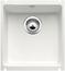 BLANCO SUBLINE 375-U, Ceramic PuraPlus, with drain remote control, 450 mm min. cabinet size