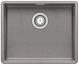 BLANCO SUBLINE 500-F, SILGRANIT, alumetallic, mit Ablauffernbedienung, keine Beckenlage, 600 mm Untermaß