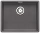BLANCO SUBLINE 500-F, SILGRANIT, felsgrau, mit Ablauffernbedienung, keine Beckenlage, 600 mm Untermaß