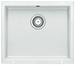 BLANCO SUBLINE 500-U, SILGRANIT bis 10-2008, weiß, mit Ablauffernbedienung, keine Beckenlage, 600 mm Untermaß