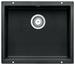 BLANCO SUBLINE 500-U, SILGRANIT bis 10-2008, anthrazit, mit Ablauffernbedienung, keine Beckenlage, 600 mm Untermaß