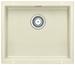 BLANCO SUBLINE 500-U, SILGRANIT, jasmine, w/o drain remote control, w/o bowl layout, 600 mm min. cabinet size