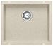 BLANCO SUBLINE 500-U, SILGRANIT, sand, w/o drain remote control, w/o bowl layout, 600 mm min. cabinet size