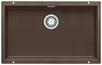 BLANCO SUBLINE 700-U, SILGRANIT, coffee, w/o drain remote control, w/o bowl layout, 800 mm min. cabinet size