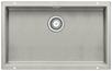 BLANCO SUBLINE 700-U, SILGRANIT, pearl grey, w/o drain remote control, w/o bowl layout, 800 mm min. cabinet size