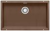BLANCO SUBLINE 700-U, SILGRANIT, nutmeg, w/o drain remote control, w/o bowl layout, 800 mm min. cabinet size