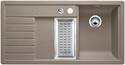 BLANCO TRISONA 6 S, SILGRANIT, tartufo, mit Ablauffernbedienung, mit Zubehör, Becken links, 600 mm Untermaß