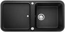 BLANCO YOVA XL 6 S, SILGRANIT, anthracite, with drain remote control, with accessories, reversible, 600 mm min. cabinet size