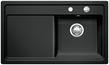 BLANCO ZENAR 45 S, Keramik PuraPlus, mit Ablauffernbedienung, Becken rechts, 450 mm Untermaß