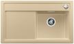 BLANCO ZENAR 45 S-F, SILGRANIT, champagne, incl. cutting board glass, Bowl right, 450 mm min. cabinet size
