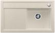 BLANCO ZENAR 45 S, SILGRANIT, sand, mit Ablauffernbedienung, ohne Zubehör, Becken rechts, 450 mm Untermaß