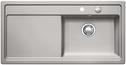 BLANCO ZENAR XL 6 S, Ceramic PuraPlus, with drain remote control, Bowl right, 600 mm min. cabinet size