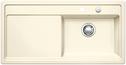 BLANCO ZENAR XL 6 S, Ceramic PuraPlus, with drain remote control, Bowl right, 600 mm min. cabinet size