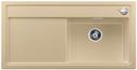 BLANCO ZENAR XL 6 S, SILGRANIT, champagne, with drain remote control, w/o accessories, Bowl left, 600 mm min. cabinet size