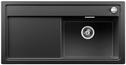 BLANCO ZENAR XL 6 S, SILGRANIT, anthracite, with drain remote control, w/o accessories, Bowl left, 600 mm min. cabinet size