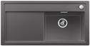BLANCO ZENAR XL 6 S-F, SILGRANIT, rock grey, incl. chopping board wood, Bowl right, 600 mm min. cabinet size