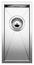BLANCO ZEROX 180-IF/N, Stainless steel satin polish, w/o drain remote control, w/o bowl layout, 300 mm min. cabinet size