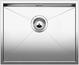 BLANCO ZEROX 500-IF, Stainless steel satin polish, w/o drain remote control, w/o bowl layout, 600 mm min. cabinet size