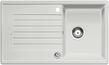 BLANCO ZIA 45 SL, SILGRANIT, silk grey, with drain remote control, reversible, 450 mm min. cabinet size